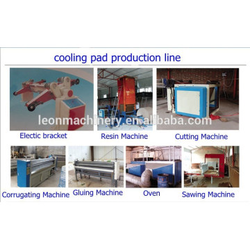 Leon Brand Evaporative cooling pad making machine